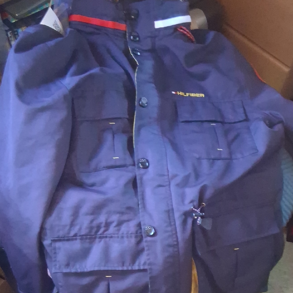 Tommy Hilfiger Blue Utility Jacket